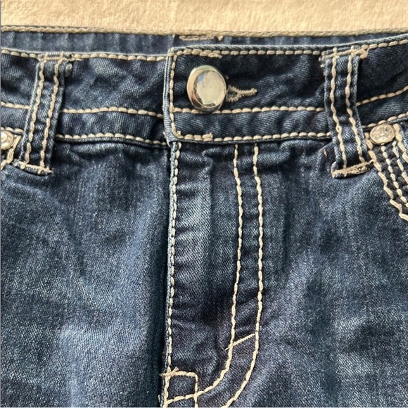 Faded Glory Dark Blue Boot Cut Jeans - Picture 5 of 7